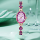 Elegante wasserdichte Quarzuhr für Frauen