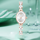 Elegante wasserdichte Quarzuhr für Frauen