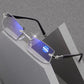 Blue light filter glasses without rand for presumption
