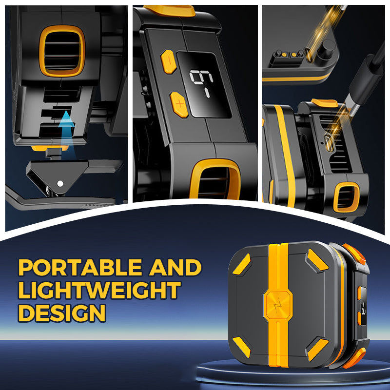 Portable calchargable Magnetic Phone Cooler