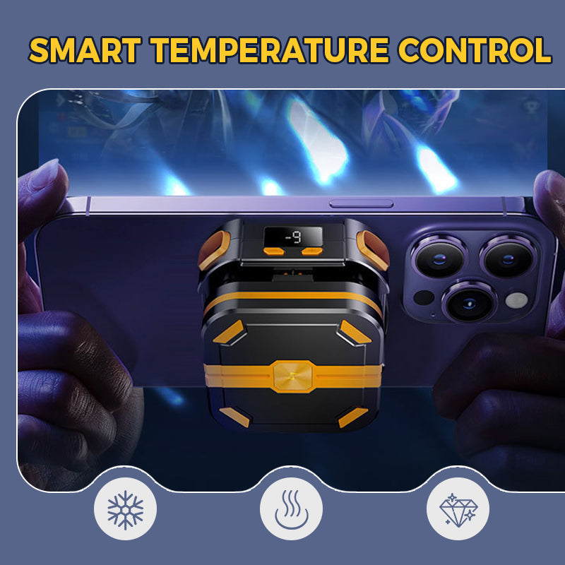 Portable calchargable Magnetic Phone Cooler