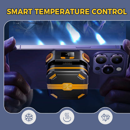 Portable calchargable Magnetic Phone Cooler