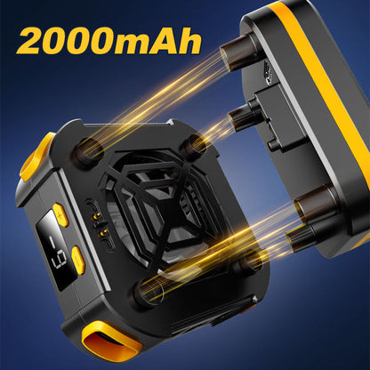 Portable calchargable Magnetic Phone Cooler