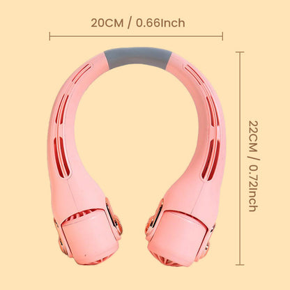 🥳2026 SONDERANGEBOT🥳💞ÜBER 50.000 VERKAUFT!🍃 Halsventilator mit Luftkühlung – extrem leise, um 360° drehbar, 3 Geschwindigkeitsstufen. Freihändige Kühlung, 48 Stunden Akkulaufzeit. Ein Muss für den Sommer! 😎🌬️