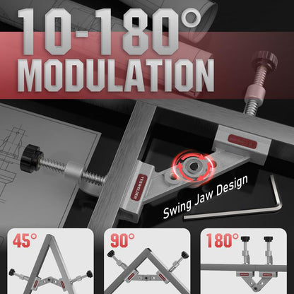 🔥Bon assistant💪⚒️Collier de serrage réglable pour le soudage et le travail du bois🔥