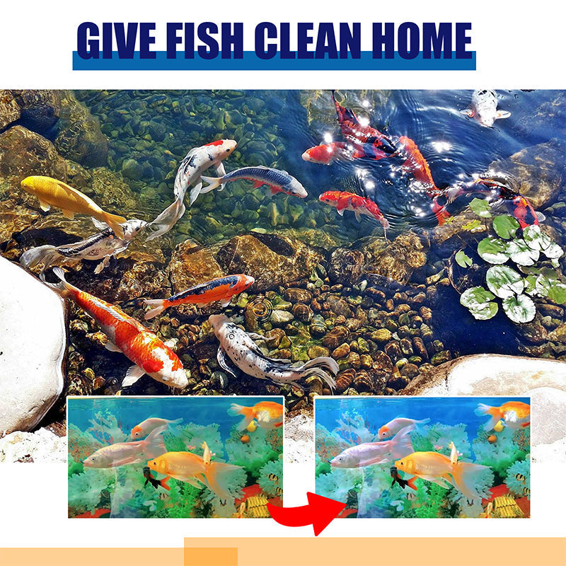 Acquari per stagno di pesce compresse a distanza di cloro