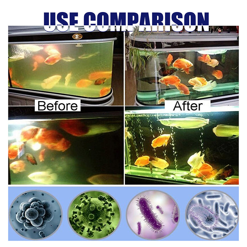 Acquari per stagno di pesce compresse a distanza di cloro