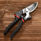 Garden scissors with safety lock