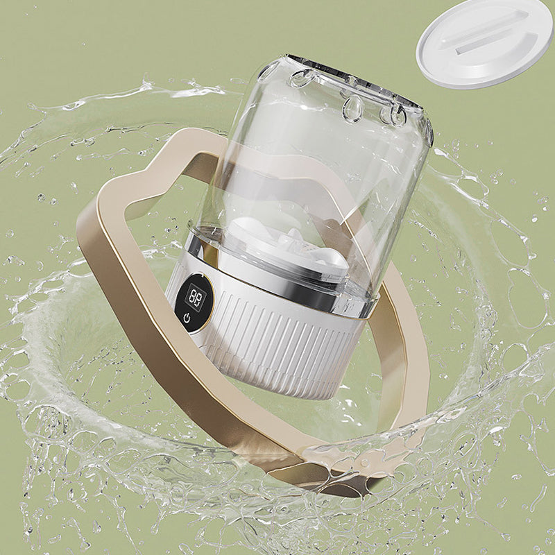 Mini-machine à laver avec fonction de charge sans fil