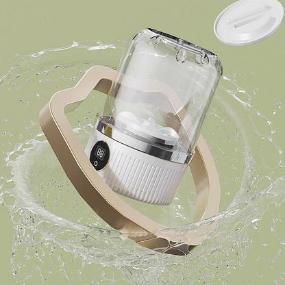Mini-machine à laver avec fonction de charge sans fil