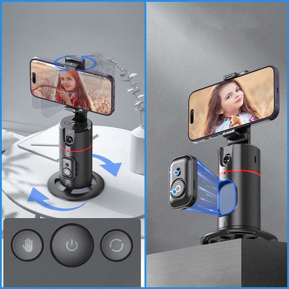 Tripode di riconoscimento del viso automatico con telecomando