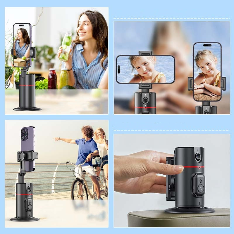 Tripode di riconoscimento del viso automatico con telecomando