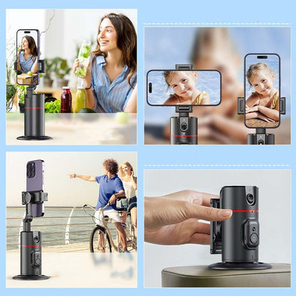 Tripode di riconoscimento del viso automatico con telecomando