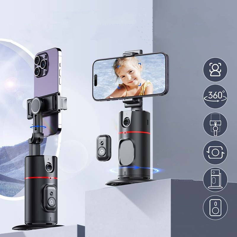 Tripode di riconoscimento del viso automatico con telecomando