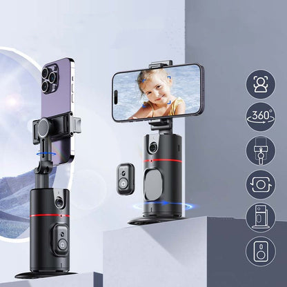 Tripode di riconoscimento del viso automatico con telecomando