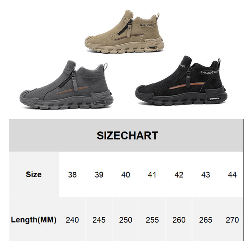 Scarpe da uomo casual, confortevole, non slitta e impermeabili