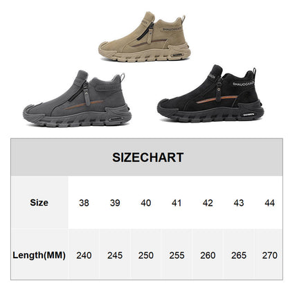 Scarpe da uomo casual, confortevole, non slitta e impermeabili
