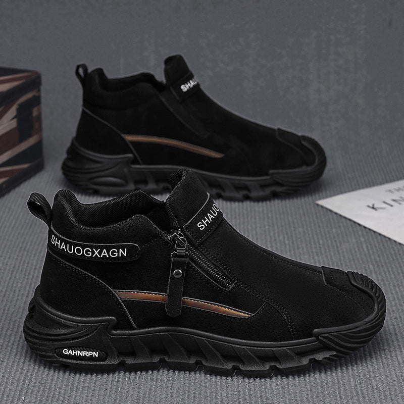 Scarpe da uomo casual, confortevole, non slitta e impermeabili