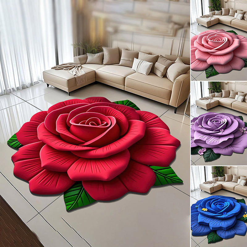 ⏳Begrenzte Zeit 50% Rabatt💥🌺Floral Plüsch & Kieselgur Bodenmatte – Jetzt zum halben Preis, nur für kurze Zeit!🔥