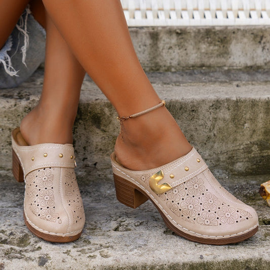 ✨EU 36-43👠2025 New sandals with chunky heels