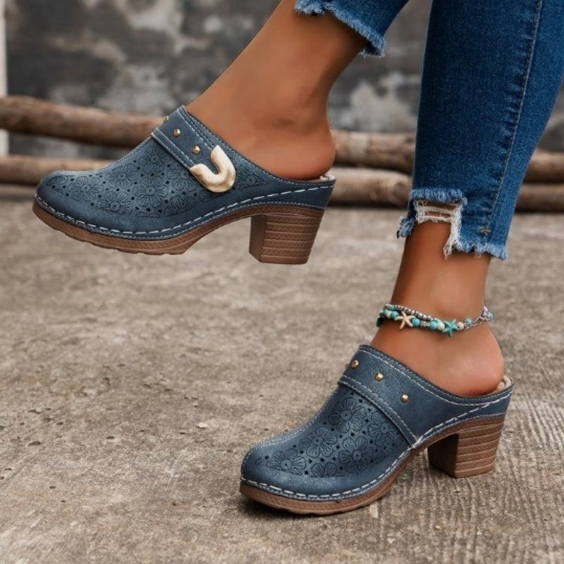 ✨UE 36-43👠2025 Nuevas sandalias con tacones gruesos