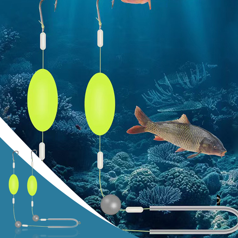 🎣⚡ Doppelhaken-Reverse-Bottom-Rig! Die verbesserte Version steigert die Anschlussrate um 50 % – Schluss mit Hängenbleiben! 🎣