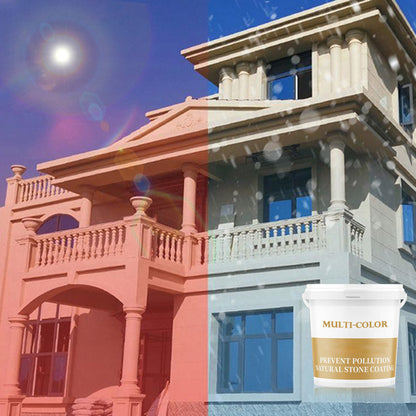 🔥Confezione speciale Super Bulk da 2 kg🔥Vernice multicolore impermeabile per pietra naturale lavata