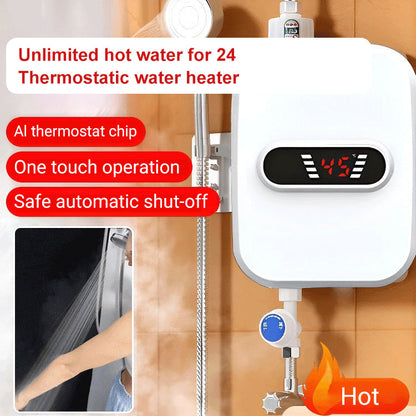 🚿🔥 52% RABATT! Thermostatischer Durchlauferhitzer – Kompakt & energieeffizient – Perfekt für Dusche, Waschbecken oder Küche – konstante Wassertemperatur, einfache Installation 💧