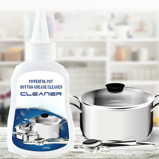 Powerful grease cleaner for pots and pans