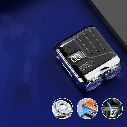 ✨Nuovo arrivo 2025✨Mini rasoio elettrico impermeabile da uomo con display a LED