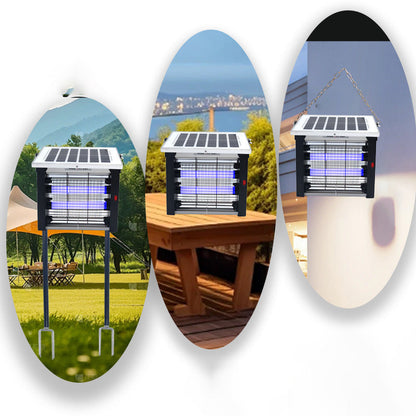 🦟 JETZT 50 % RABATT! ☀️ Leistungsstarker Solar-Insektenvernichter mit 3500 V – für drinnen und draußen, wasserdicht und chemiefrei für wirksamen Schutz 🏠
