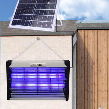 🦟 JETZT 50 % RABATT! ☀️ Leistungsstarker Solar-Insektenvernichter mit 3500 V – für drinnen und draußen, wasserdicht und chemiefrei für wirksamen Schutz 🏠