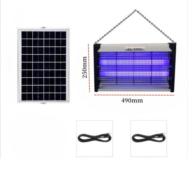 🦟 JETZT 50 % RABATT! ☀️ Leistungsstarker Solar-Insektenvernichter mit 3500 V – für drinnen und draußen, wasserdicht und chemiefrei für wirksamen Schutz 🏠