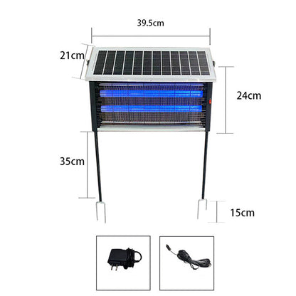 🦟 JETZT 50 % RABATT! ☀️ Leistungsstarker Solar-Insektenvernichter mit 3500 V – für drinnen und draußen, wasserdicht und chemiefrei für wirksamen Schutz 🏠