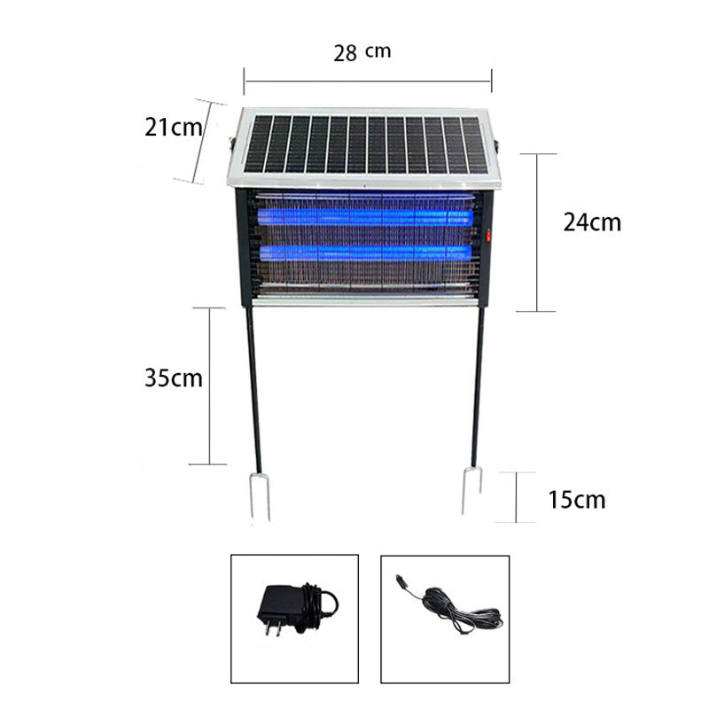 🦟 JETZT 50 % RABATT! ☀️ Leistungsstarker Solar-Insektenvernichter mit 3500 V – für drinnen und draußen, wasserdicht und chemiefrei für wirksamen Schutz 🏠