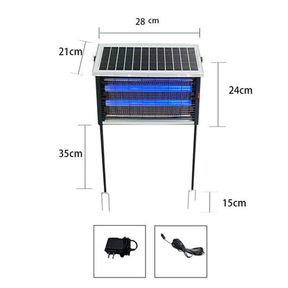 🦟 JETZT 50 % RABATT! ☀️ Leistungsstarker Solar-Insektenvernichter mit 3500 V – für drinnen und draußen, wasserdicht und chemiefrei für wirksamen Schutz 🏠