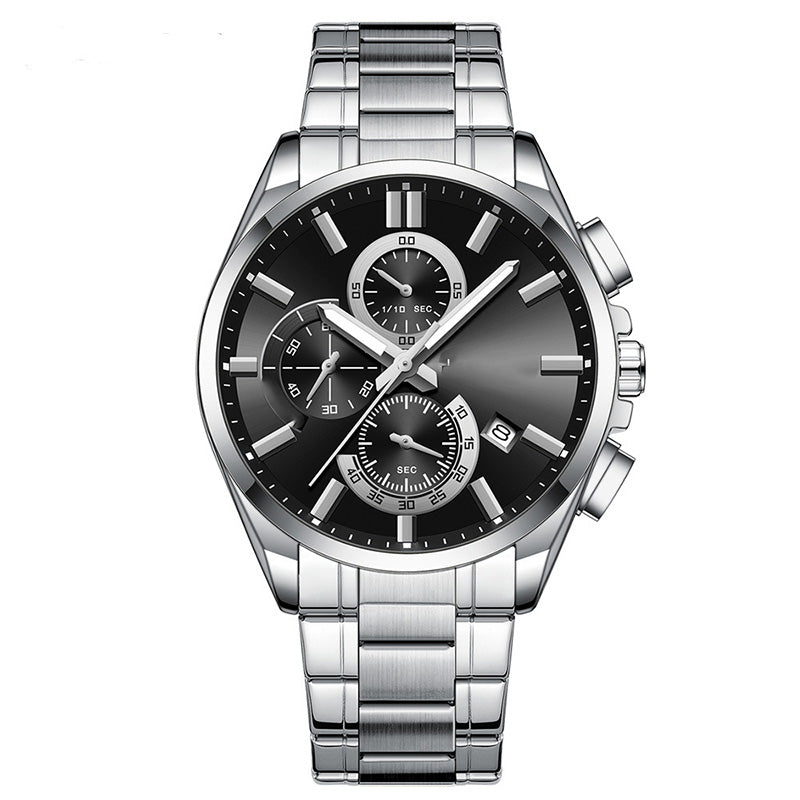 🔥Herren-Edelstahl-Business-Armbanduhr ✈️kostenloser Versand