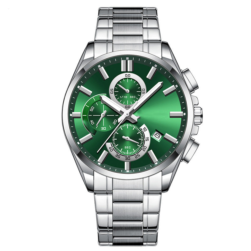 🔥Herren-Edelstahl-Business-Armbanduhr ✈️kostenloser Versand