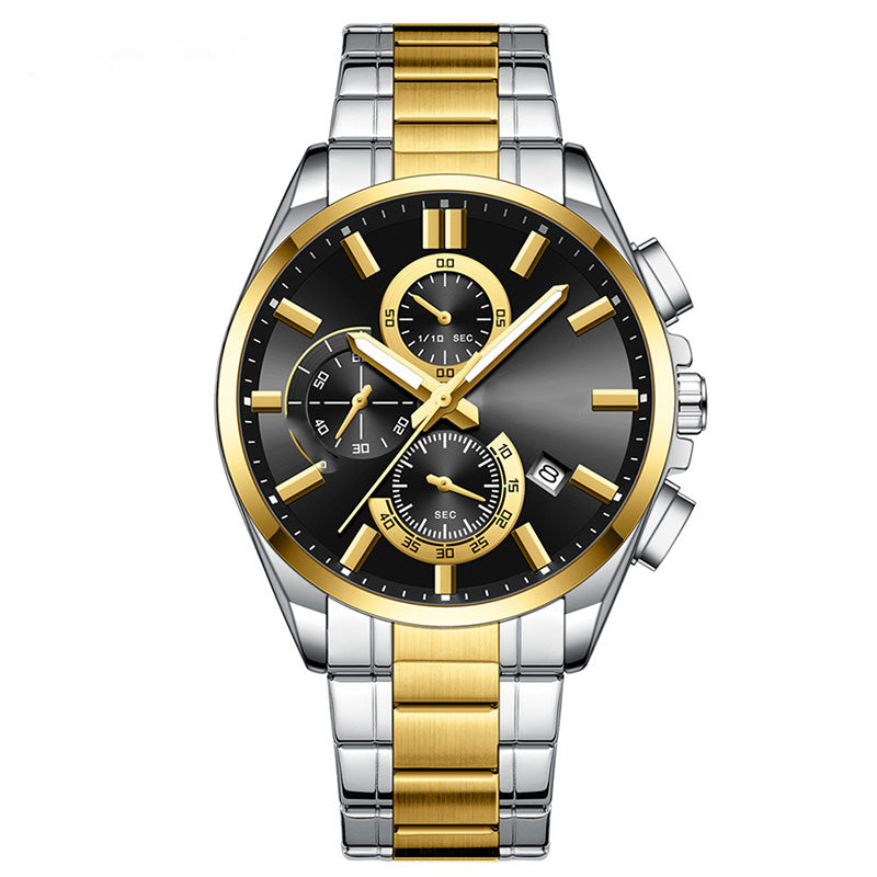 🔥Herren-Edelstahl-Business-Armbanduhr ✈️kostenloser Versand