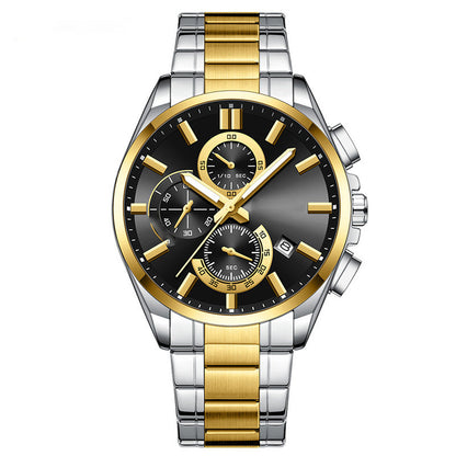 🔥Herren-Edelstahl-Business-Armbanduhr ✈️kostenloser Versand
