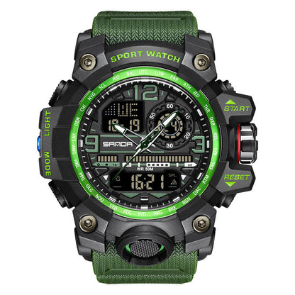 💦⌚ 50% RABATT! 100m Wasserdichte Herrenuhr mit Leuchtmasse & Multifunktionen – Robust, sportlich & alltagstauglich ✨