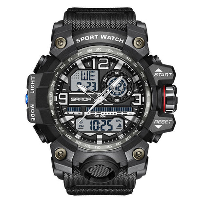 💦⌚ 50% RABATT! 100m Wasserdichte Herrenuhr mit Leuchtmasse & Multifunktionen – Robust, sportlich & alltagstauglich ✨