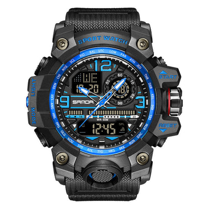 💦⌚ 50% RABATT! 100m Wasserdichte Herrenuhr mit Leuchtmasse & Multifunktionen – Robust, sportlich & alltagstauglich ✨