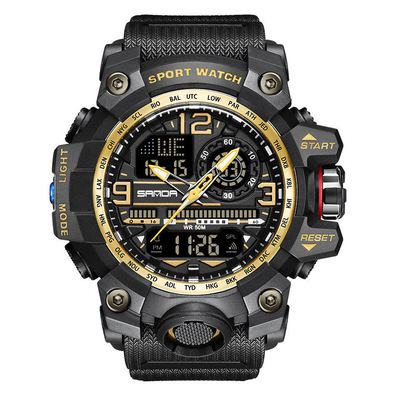 💦⌚ 50% RABATT! 100m Wasserdichte Herrenuhr mit Leuchtmasse & Multifunktionen – Robust, sportlich & alltagstauglich ✨