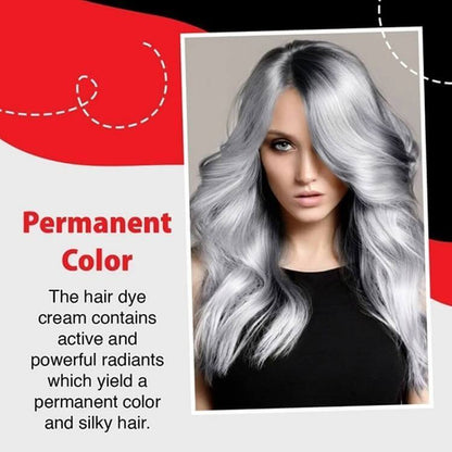 🔥2025 Los colores de cabello más populares🔥Crema colorante para cabello gris