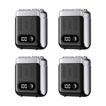 🔥Bestseller-Neuheit❤️‍🔥 Tragbarer elektrischer Mini-Rotationsrasierer für Männer