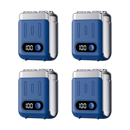 🔥Bestseller-Neuheit❤️‍🔥 Tragbarer elektrischer Mini-Rotationsrasierer für Männer