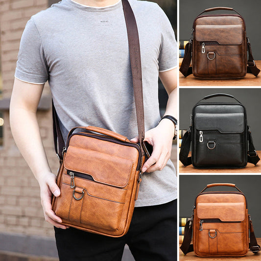 Men's business leisure bag with a large capacity
