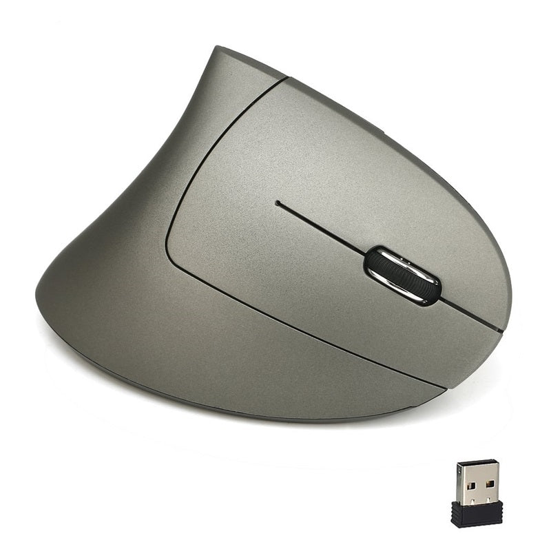🖱Mouse ottico verticale ergonomico, wireless e ricaricabile tramite USB
