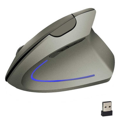 🖱Mouse ottico verticale ergonomico, wireless e ricaricabile tramite USB